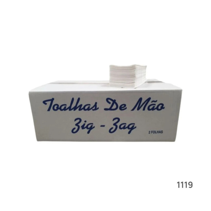 Toalhas de Mão Paper7 2 Folhas 21x20cm – 2600 Folhas