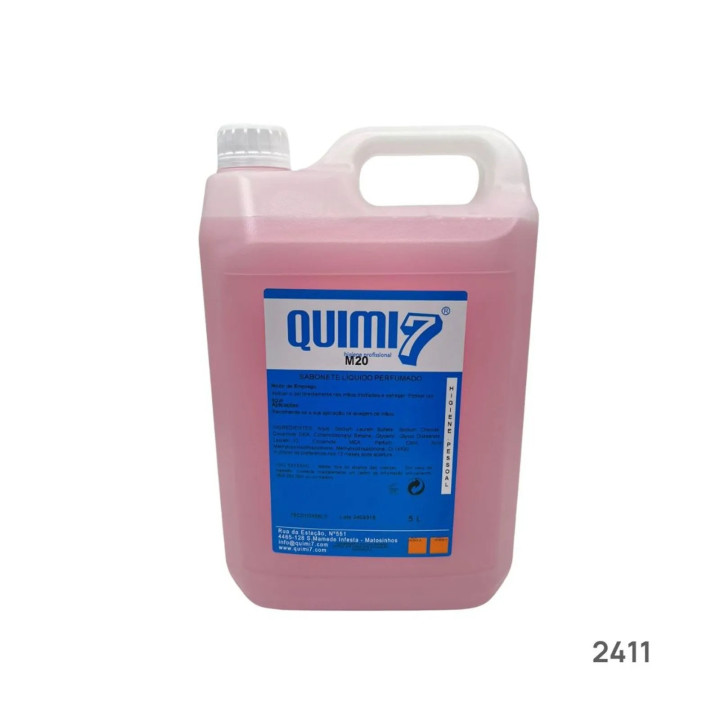 Sabonete Líquido Rosa Quimi7 M20 5L