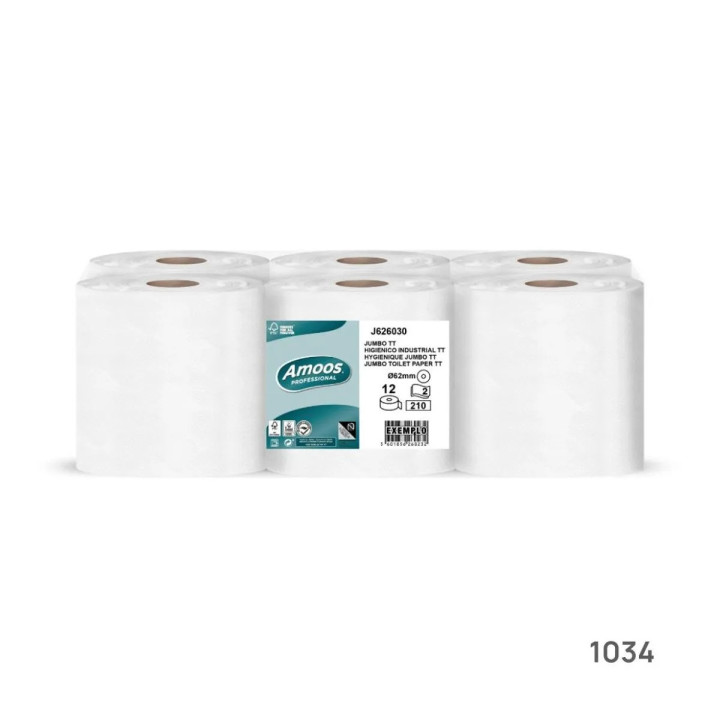 Rolo Jumbo Pasta 2F 60m 12 Unidades