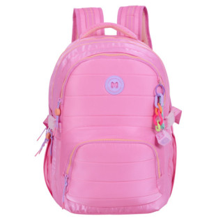 Mochila Escolar Acolchoada Rosa Marshmallow Puffy Pink 66132