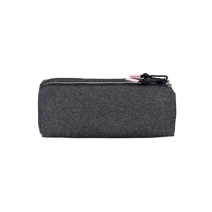 Estojo Escolar Duplo Preto Brilhante Miss Lemonade Limited Glow 66206