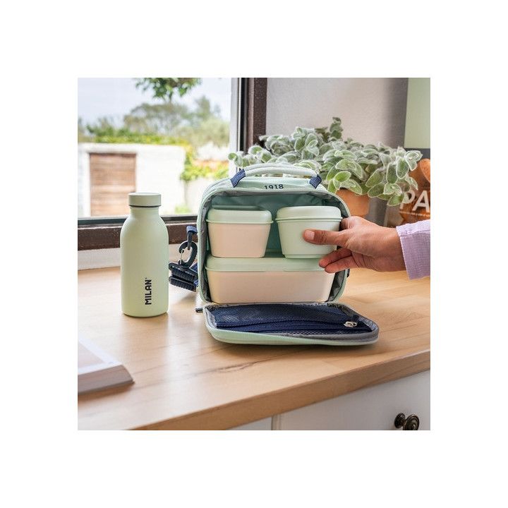 Lancheira Térmica Milan 430 3,5L Verde 08806SNCGR