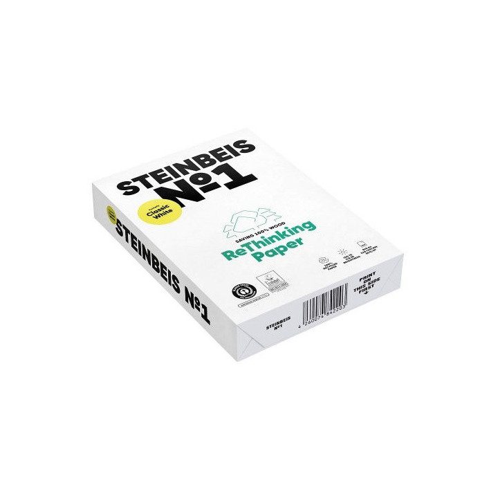 Papel Reciclado Steinbeis No.1 A4 80g 500 Folhas