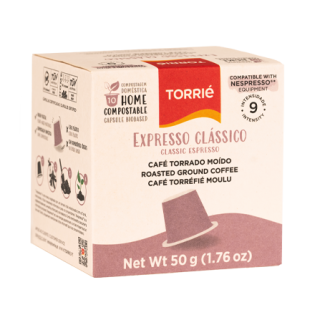 Torrié Espresso Clásico 10 Cápsulas Compostables Nespresso
