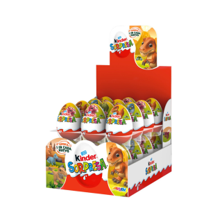 Kinder Surpresa Ovos de Chocolate Caixa 24 Unidades