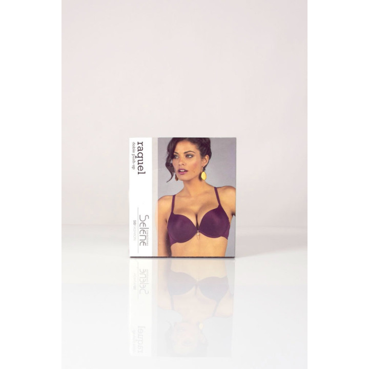 Selene Raquel Soutien duplo push-up balconet Copa B | decote