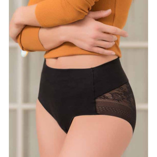Naiara Cuecas altas c/efeito tanga de algodão