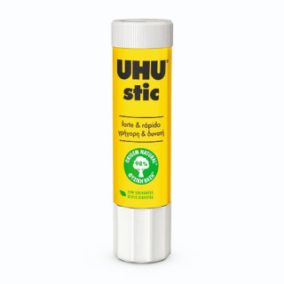 Stick de Cola Multiusos UHU 21g | Cola em Stick Sem Solventes