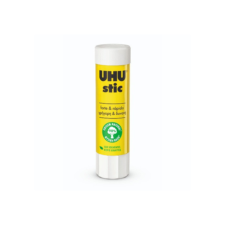 UHU Stick Cola Multiusos 8,2g | Cola em Stick Sem Solventes