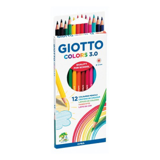Lápis de Cor Giotto Colors 3.0 12 Cores F276600