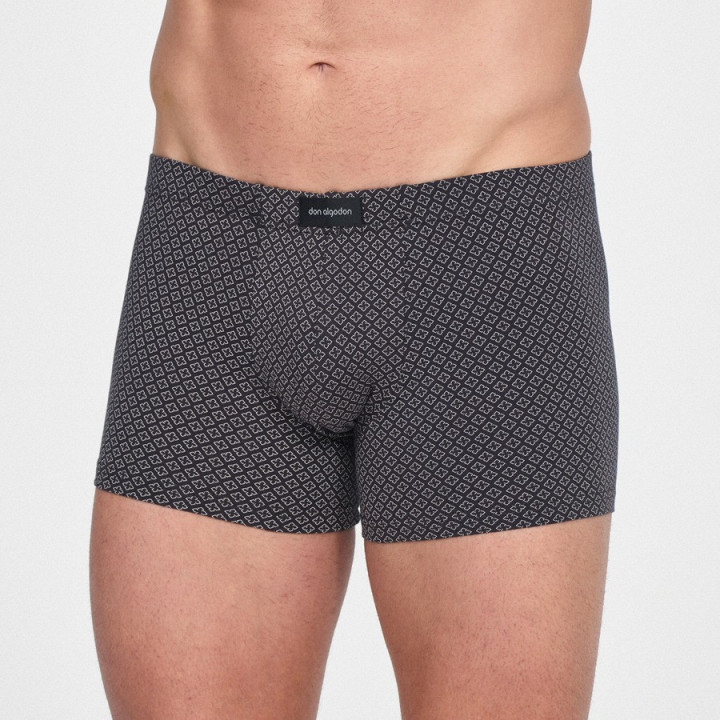 Don Algodon Boxer homem - pack 3 unidades - DON-B0301