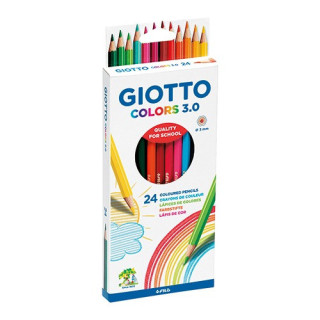 Lápis de Cor Giotto Colors 3.0 24 Cores F276700