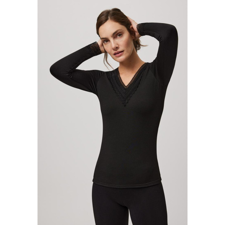 CAMISETA MUJER TERMICA MANGA LARGA YSABEL MORA 70012