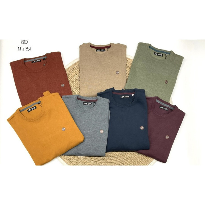SUETER HOMBRE CUELLO REDONDO LANA - CAT-328900810