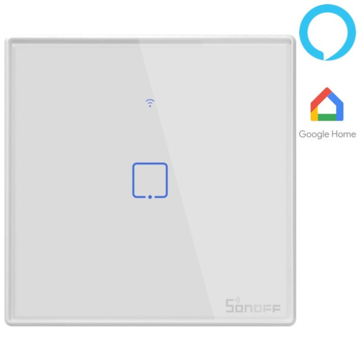 Sonoff T2 1C WiFi Interruptor Táctil simples