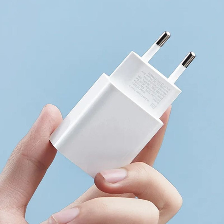Xiaomi Carregador Mi 20W USB-C Branco | carregamento rápido