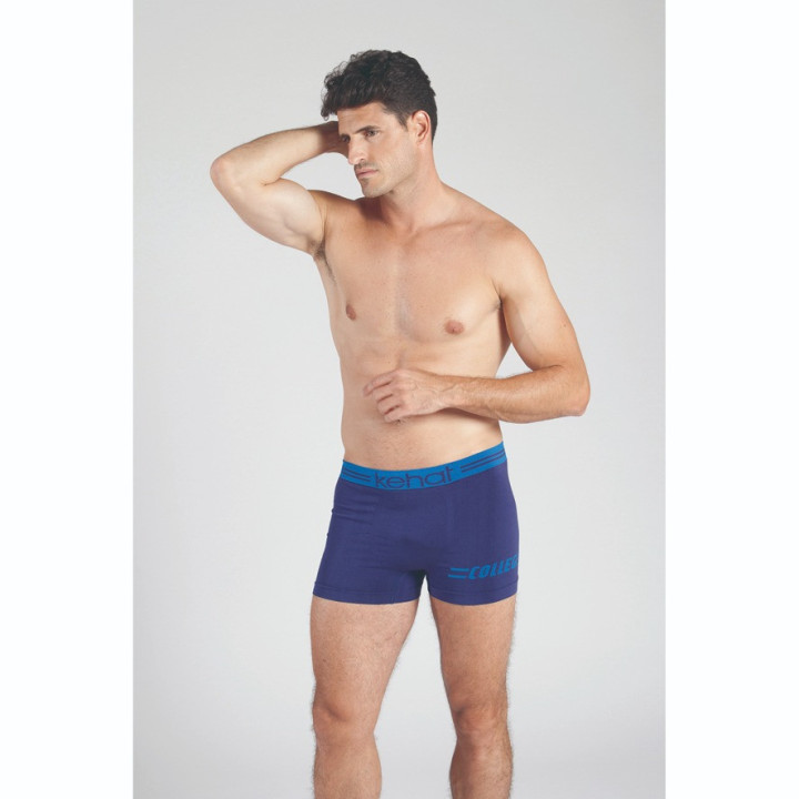 Boxer Algodon sem Costuras Homem M - 6 unidades - Kehat - KEH-557/1