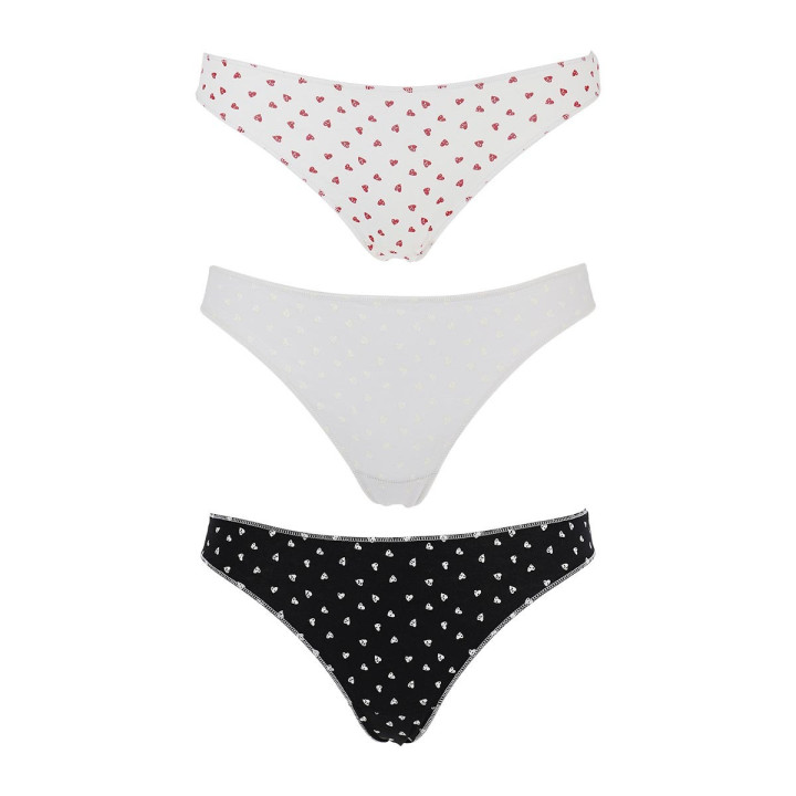 Cotonella Pack 3 Tangas