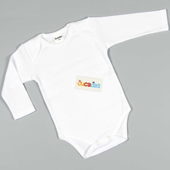 Body manga comprida Cucadas - Pack 6 unidades - CU-CU1807