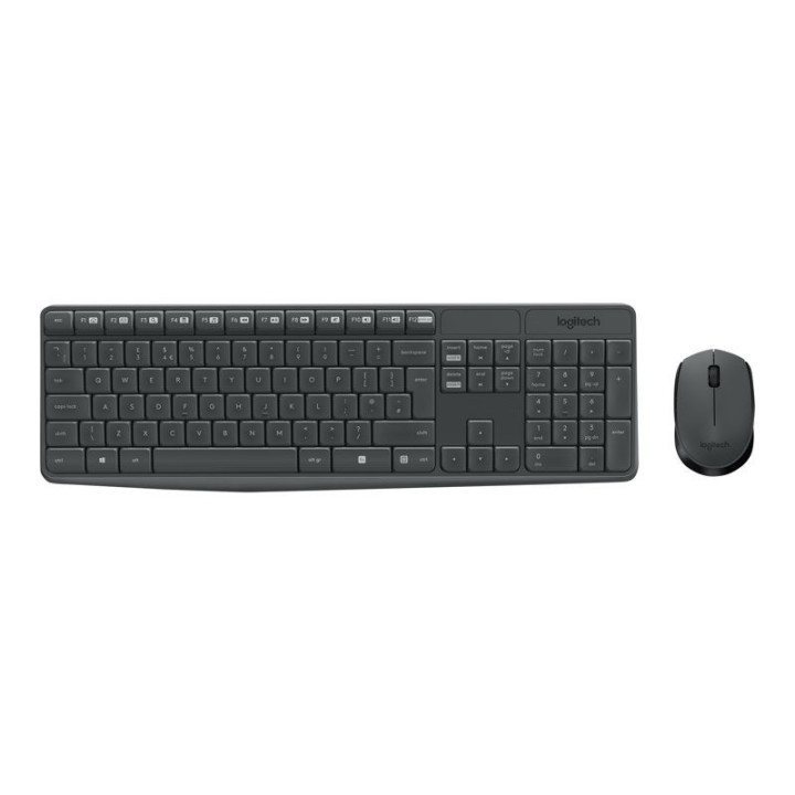 Logitech MK235 Conjunto de teclado e rato sem fios
