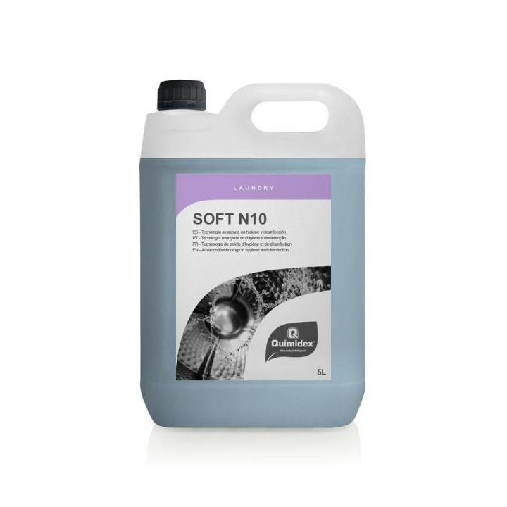 Quimidex Amaciador Roupa Fresh Soft N10 2x5Lt