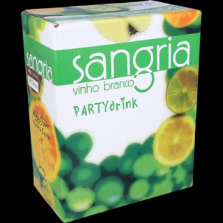 Party Drunk Sangria Branco Bag In Box 3L Fresca e Aromática