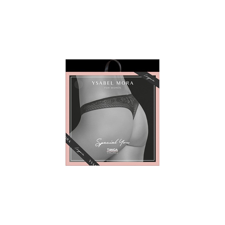 Ysabel Mora Tanga Lycra Lace