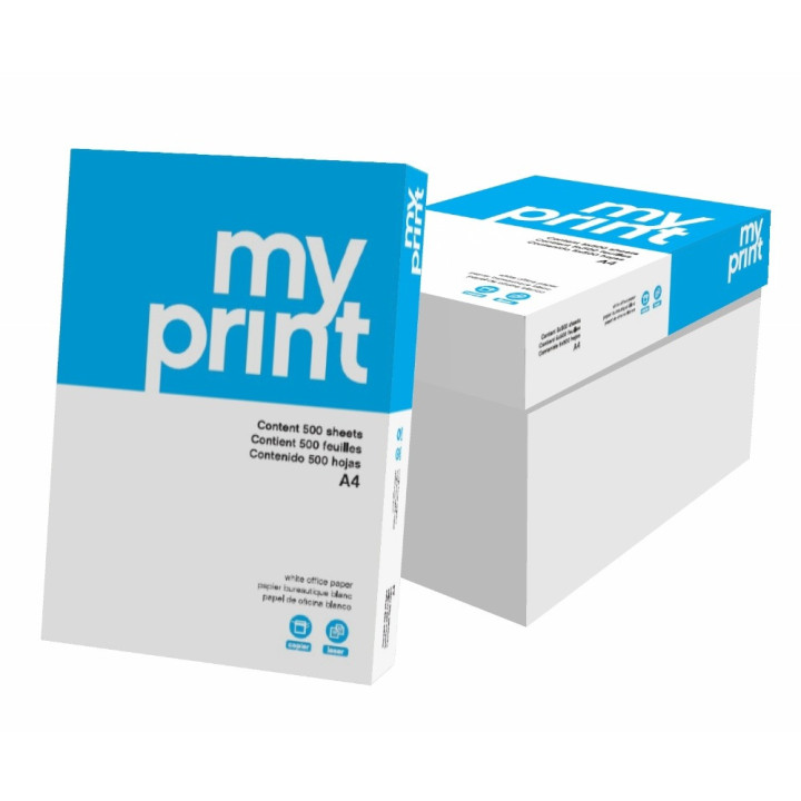 Papel Fotocopia A4 My Print 5x 500 Folhas My Print