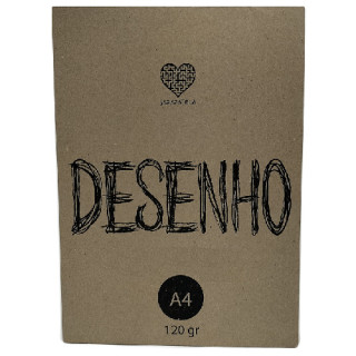 Bloco Desenho A4 120g Sarapatela | papel para desenho