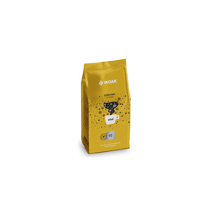 Café Cápsulas ForYou Double MOAK Intenso Soul 100un