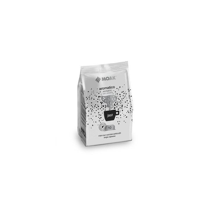 Café Cápsulas ForYou Single MOAK Aromatico Jazz 100un