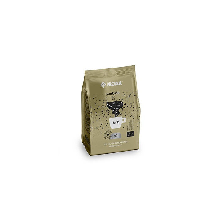 Café Cápsulas ForYou Single MOAK Suave Funk 100un