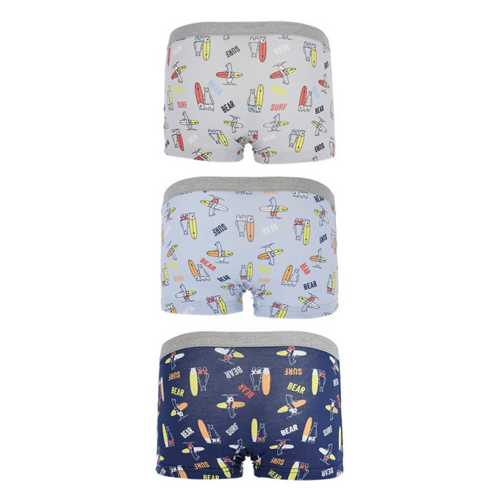 Boxer menino algodão Pack 3 unidades 2-14 anos Cotonella - COT-AB301