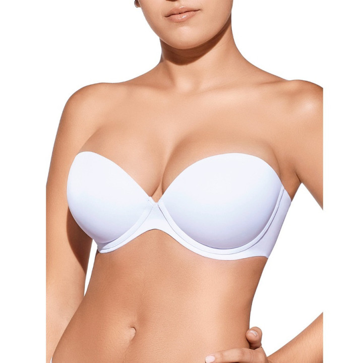 Selene Tania Soutien sem alças básico Push-Up Copa B