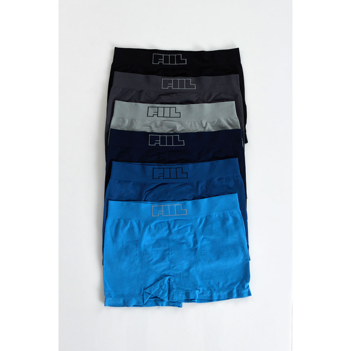 Boxer Microfibra s/ Costuras Homem Fiil Fashionwear - Pack 12 Unidades