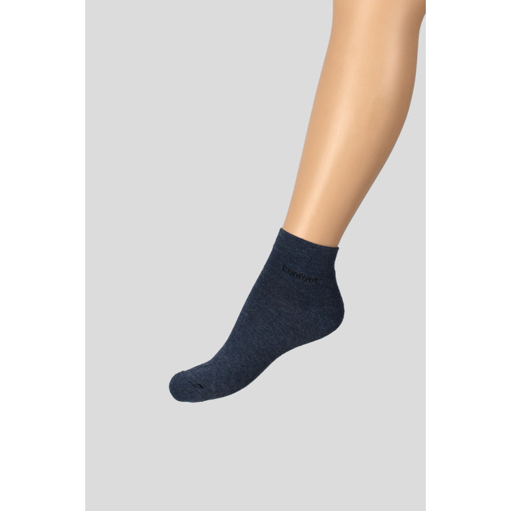 Soquetes Palmilhada c/ Punho Adulto - Pack 12 Pares - Fiil Fashionwear - FIL-025212