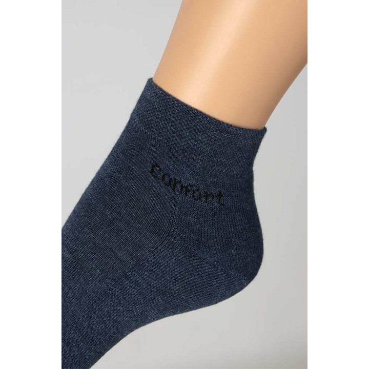 Soquetes Palmilhada c/ Punho Adulto - Pack 12 Pares - Fiil Fashionwear - FIL-025212