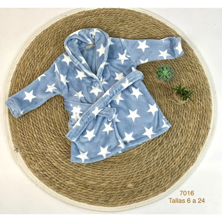 Roupão bebe estrelas - 12-36 meses - CAT-325707016