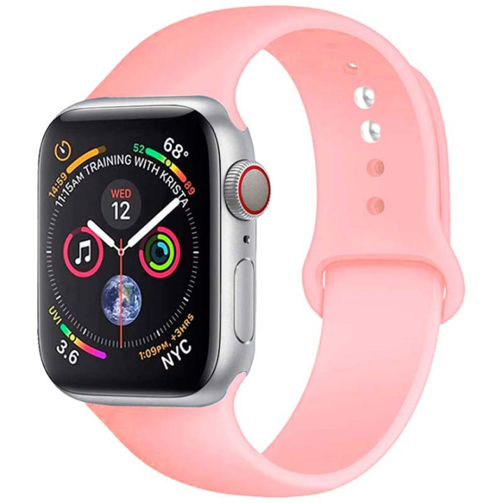 Pulseira de Silicone compatível com Apple Watch 42/44/45/49mm