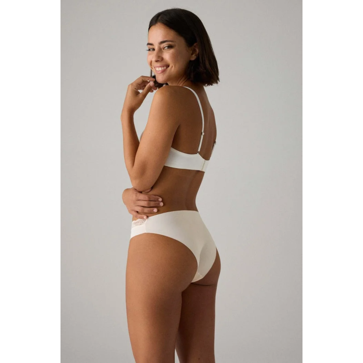 Laser mini panties with lace top Ysabel Mora - YSM-19038