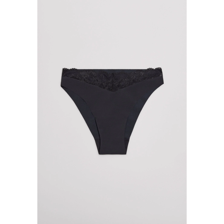 Laser mini panties with lace top Ysabel Mora - YSM-19038