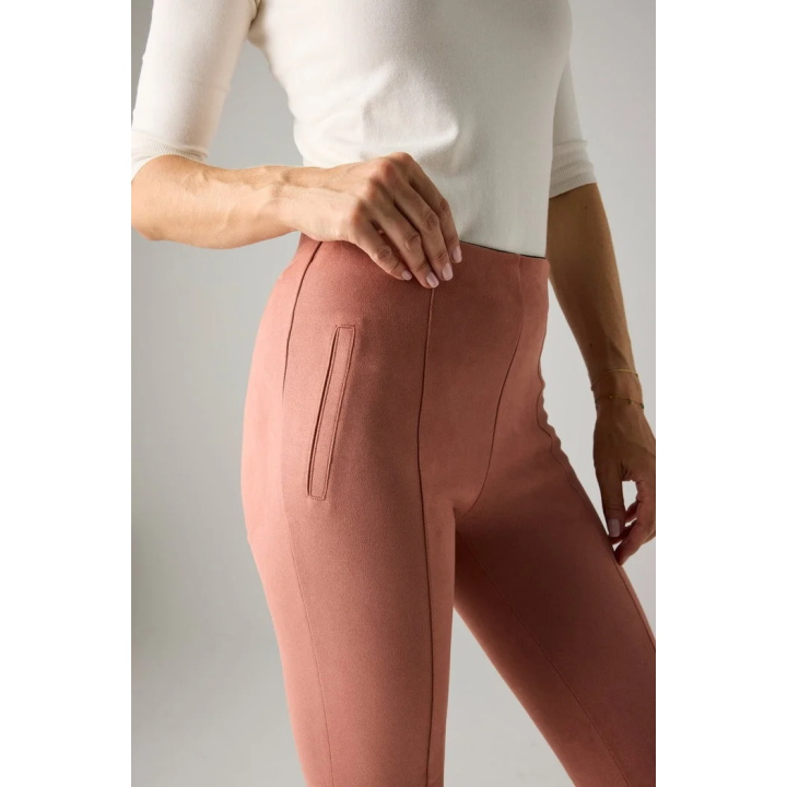 Leggings efecto ante detalle costuras delanteras Ysabel Mora - YSM-70434