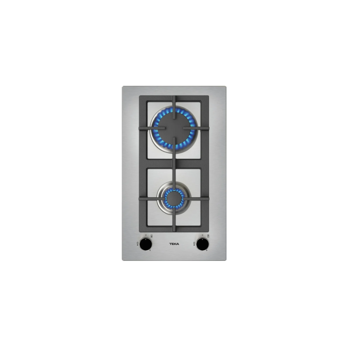 Placa de gás inox 30 cm modular (butano e natural) Teka EASY EFX 30.1 2G AI AL CI BTN