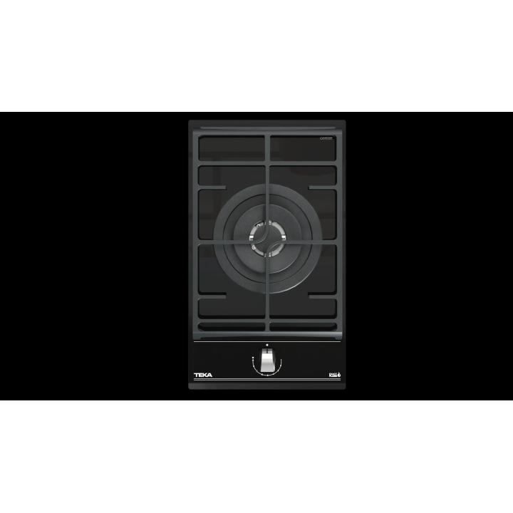 Teka GZC 31330 XBA BK – Placa de Gás Modular 1 Queimador 30 cm Exact Flame