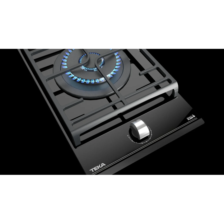 Teka GZC 31330 XBA BK – Placa de Gás Modular 1 Queimador 30 cm Exact Flame