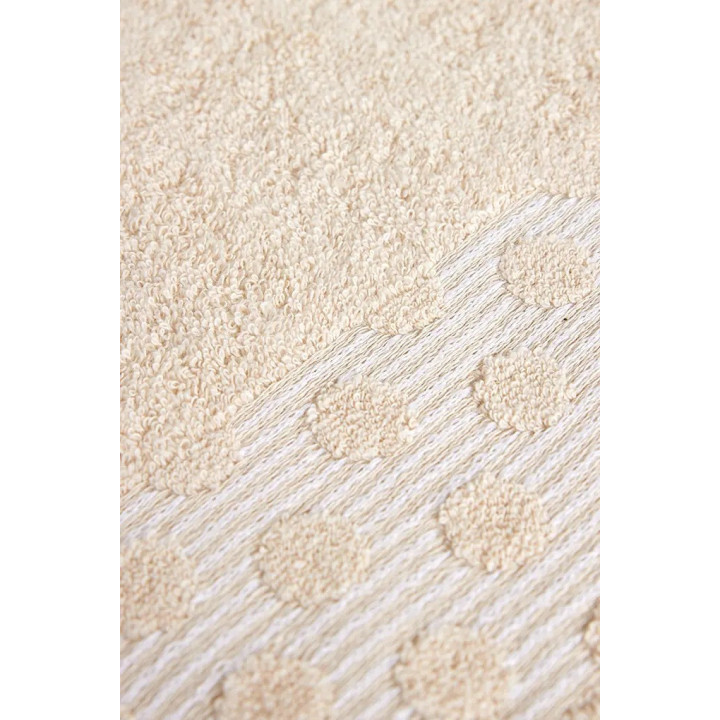 Lençóis Banho Felpo Jacquard Bolas 100x150cm - AMG-031954